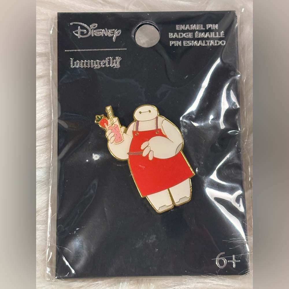 Loungefly Disney Big Hero 6 Baymax Smoothie Enamel Trading Pin